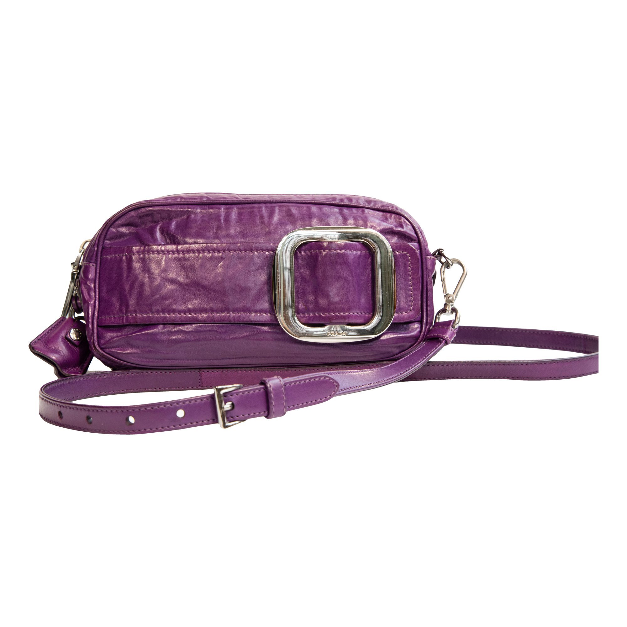 Leather crossbody bag