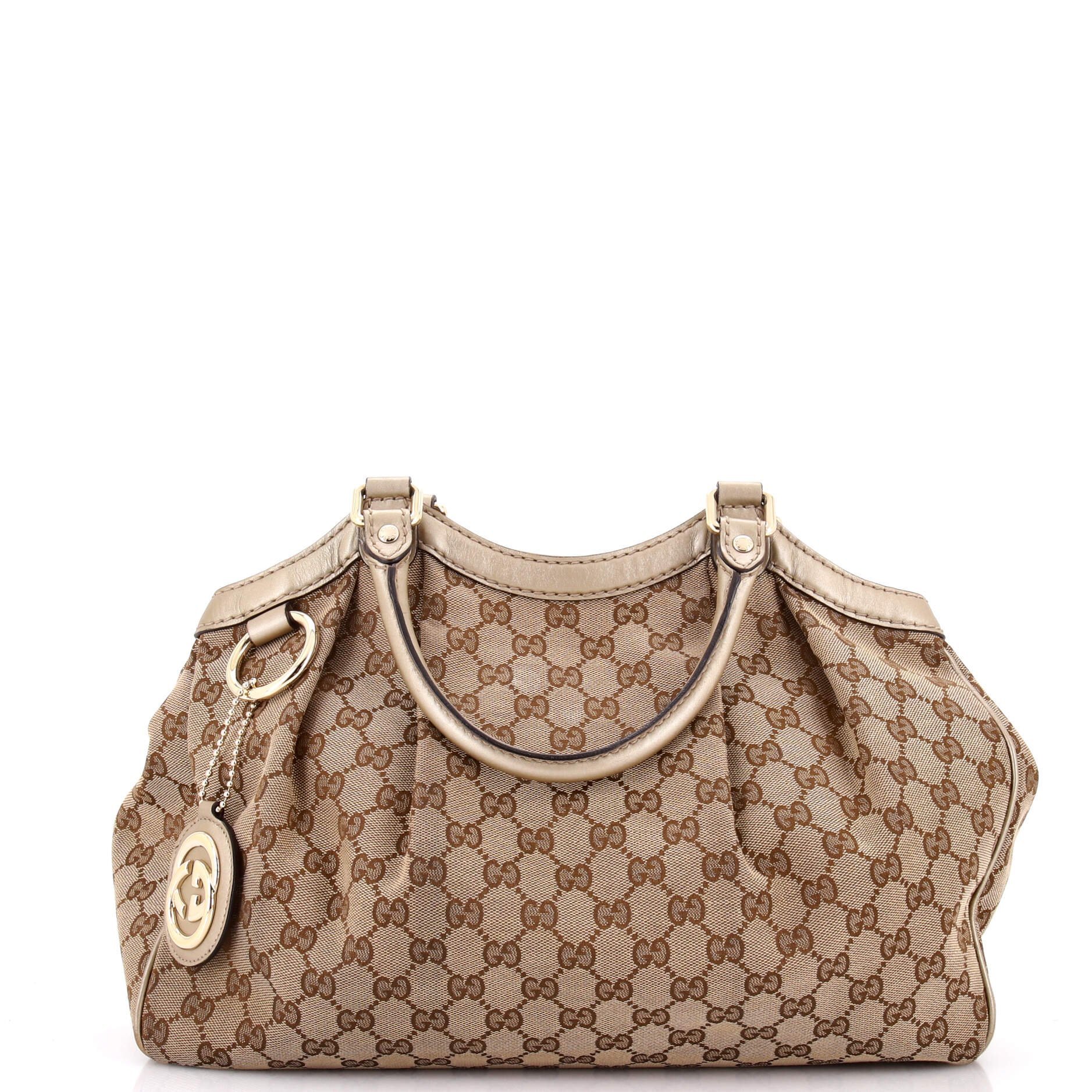 Leather tote
