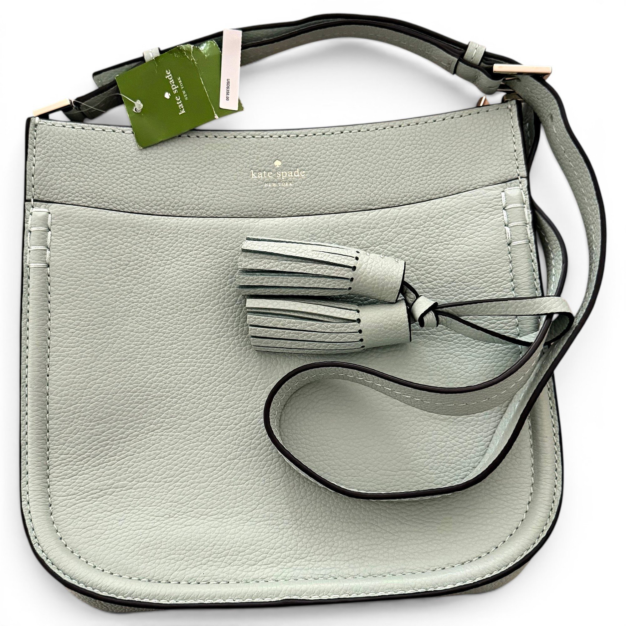 Leather crossbody bag