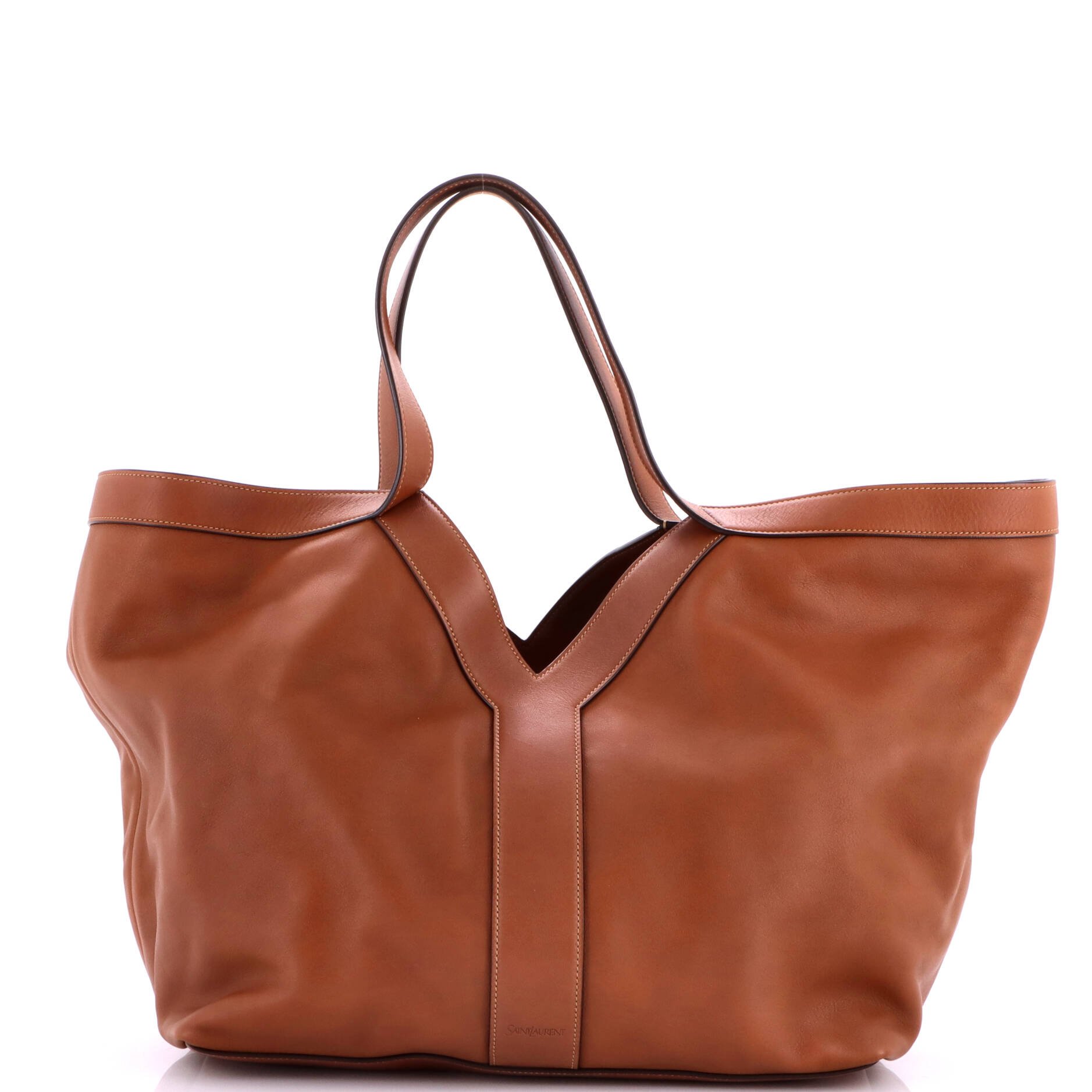 Y Tote Leather Medium