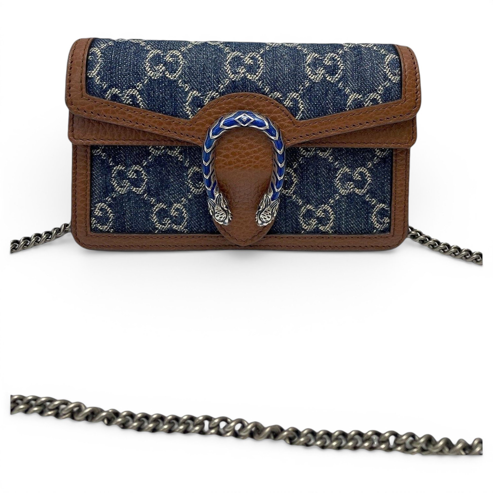 Dionysus Super Mini leather handbag
