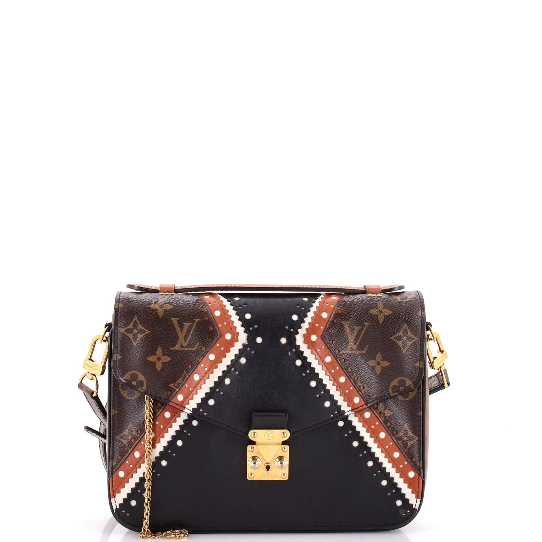 Pochette Metis Limited Edition Brogue Reverse Monogram Canvas and Leather