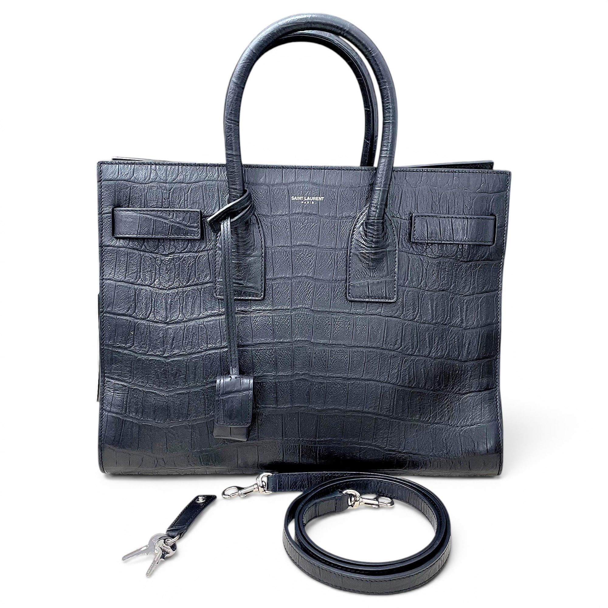 Sac de Jour leather handbag