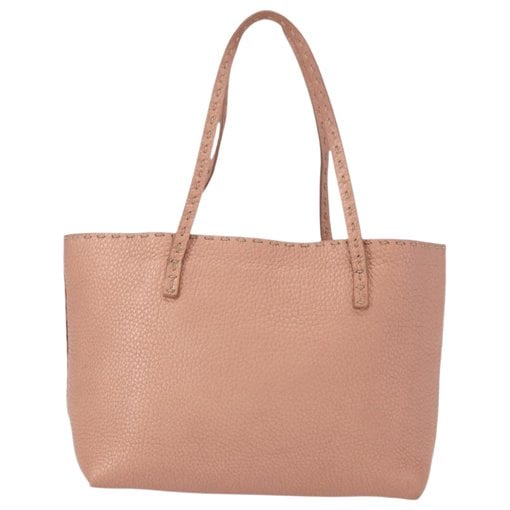 Leather tote