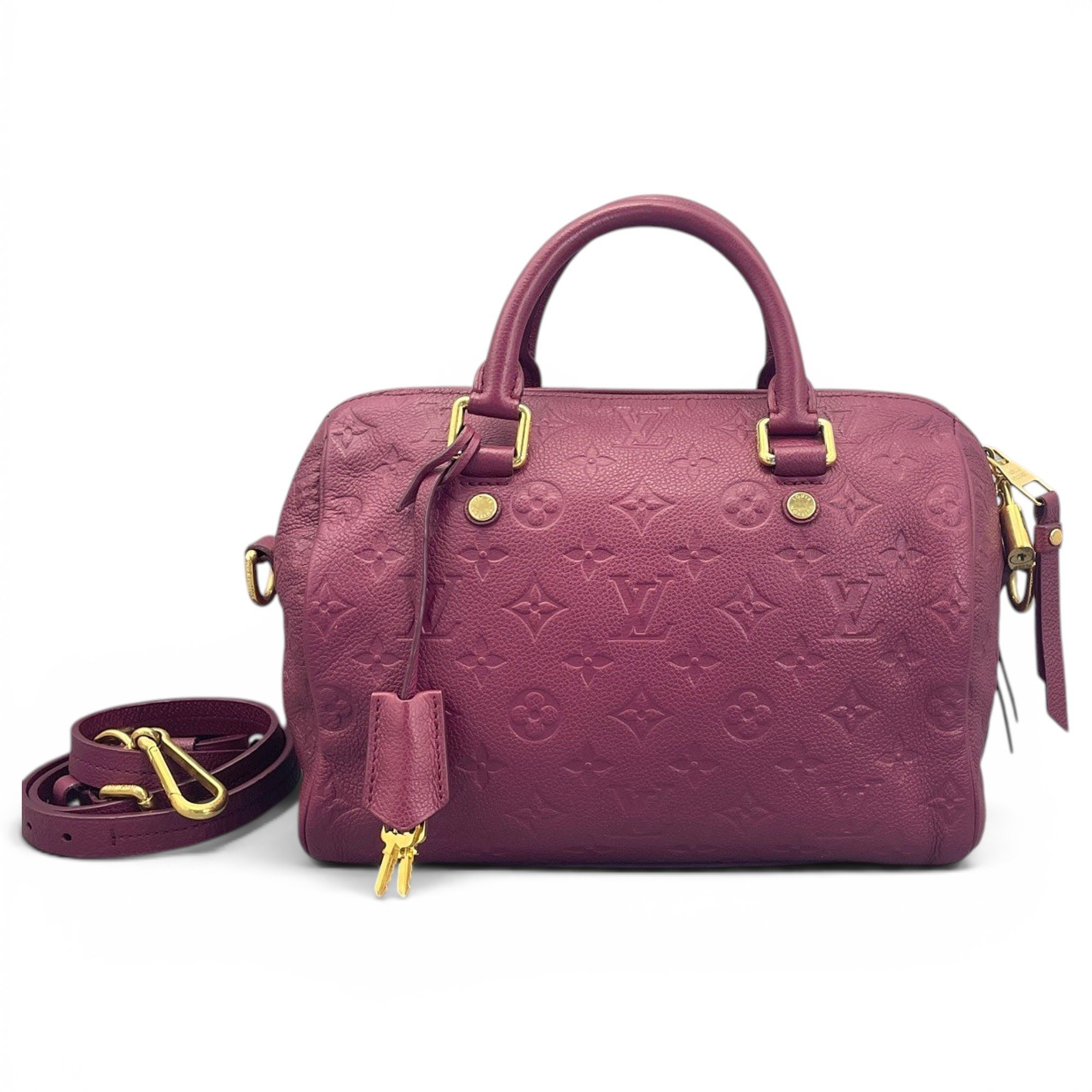 Speedy Bandoulière leather handbag