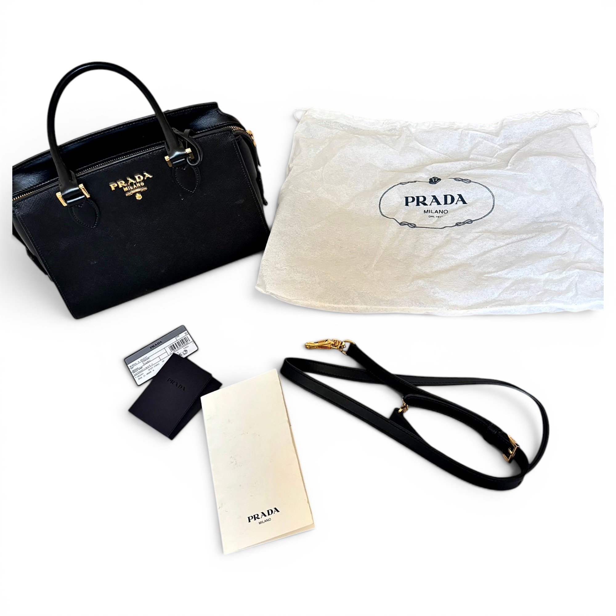 Leather handbag