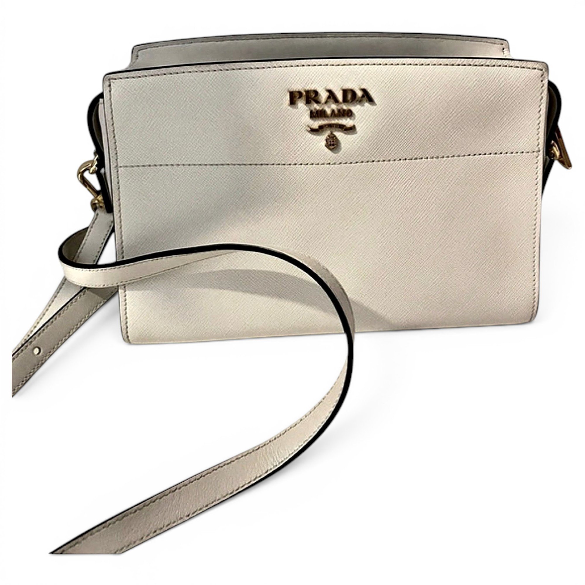Leather crossbody bag