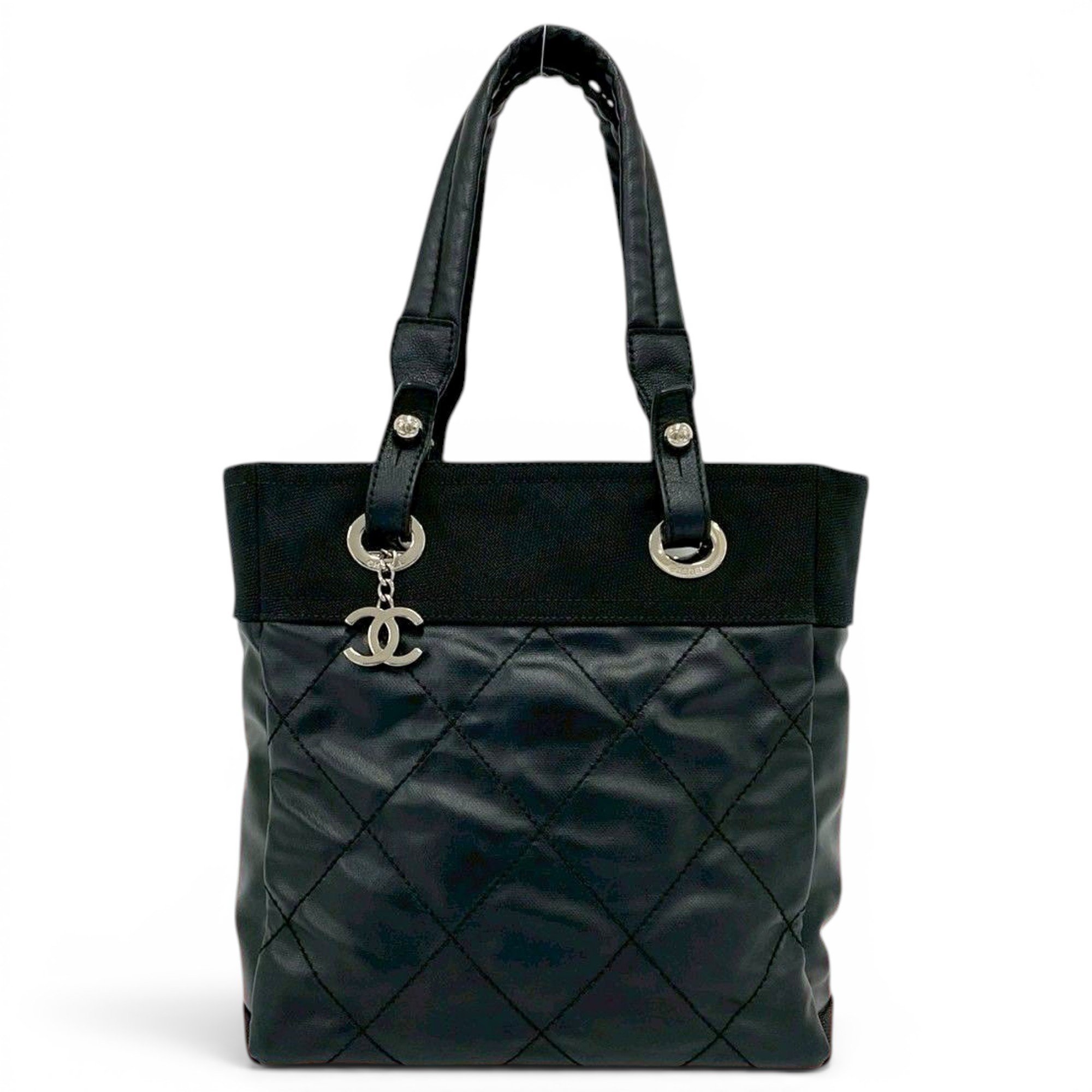 Leather tote