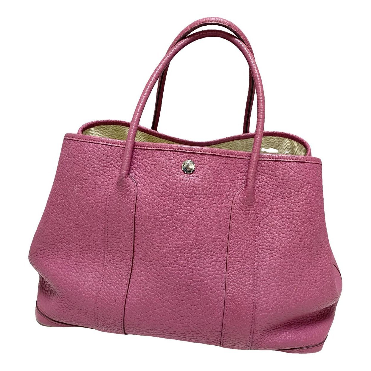 Garden Party leather handbag
