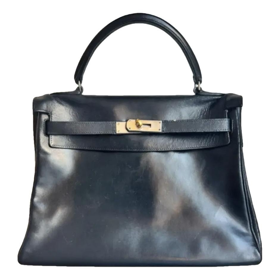 Kelly 32 leather handbag