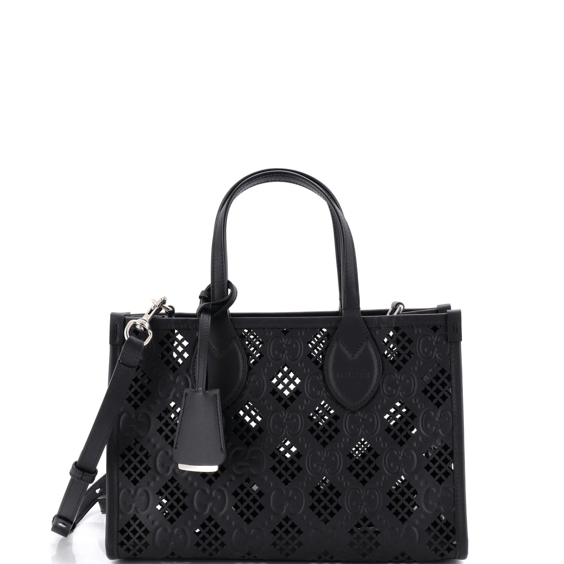 Leather tote