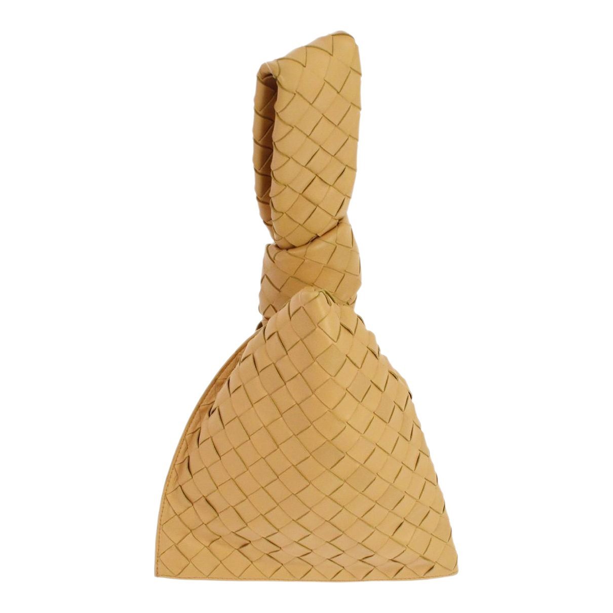 Twist leather handbag