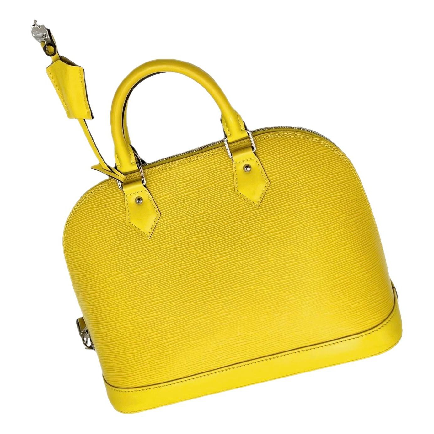 Alma leather handbag