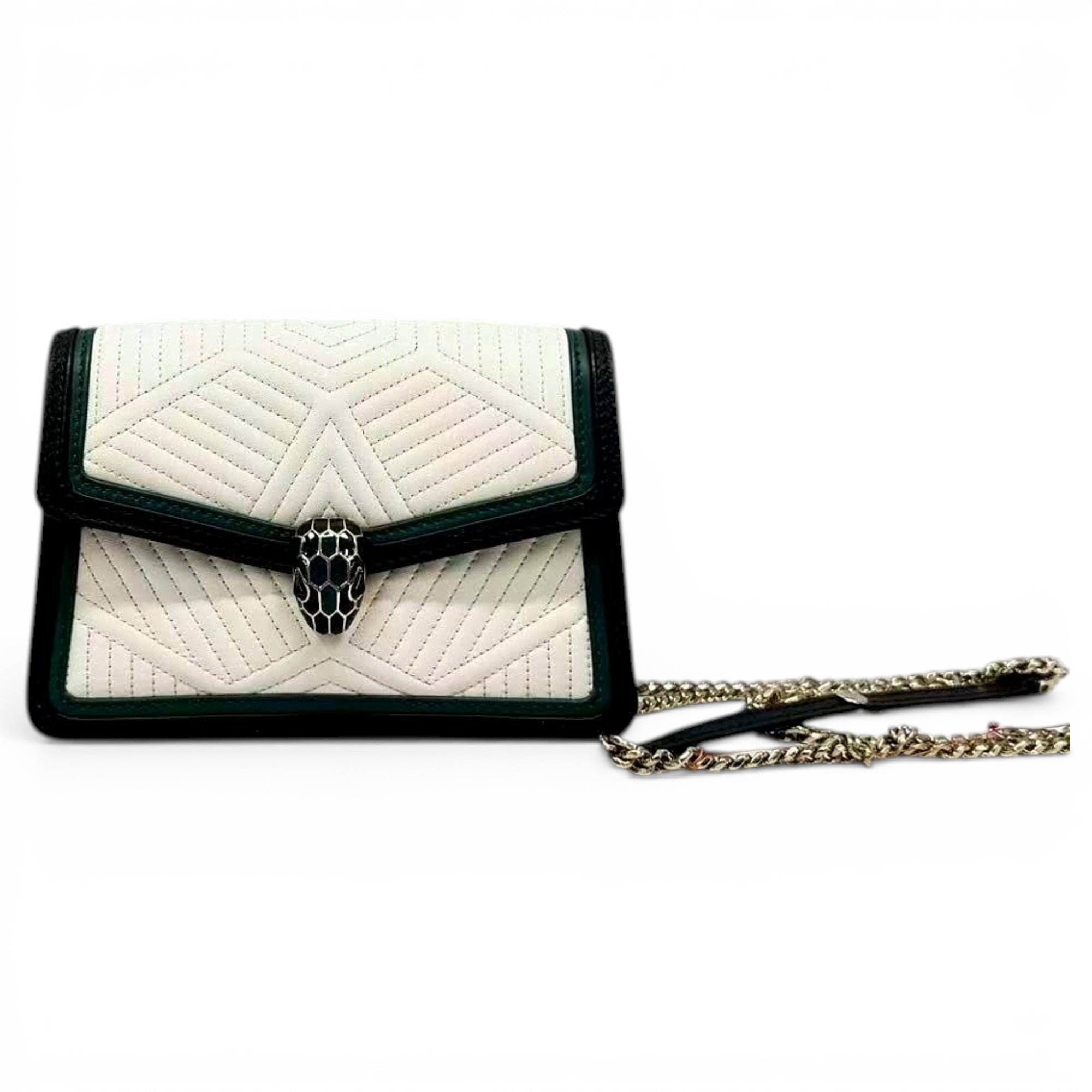 Serpenti leather crossbody bag