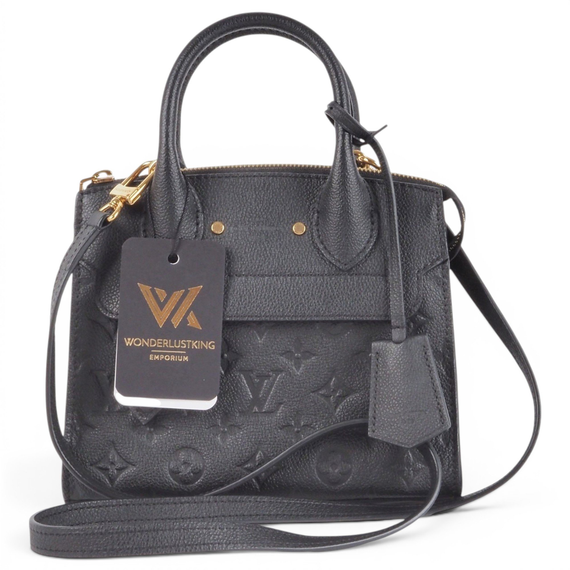 Pont Neuf leather handbag