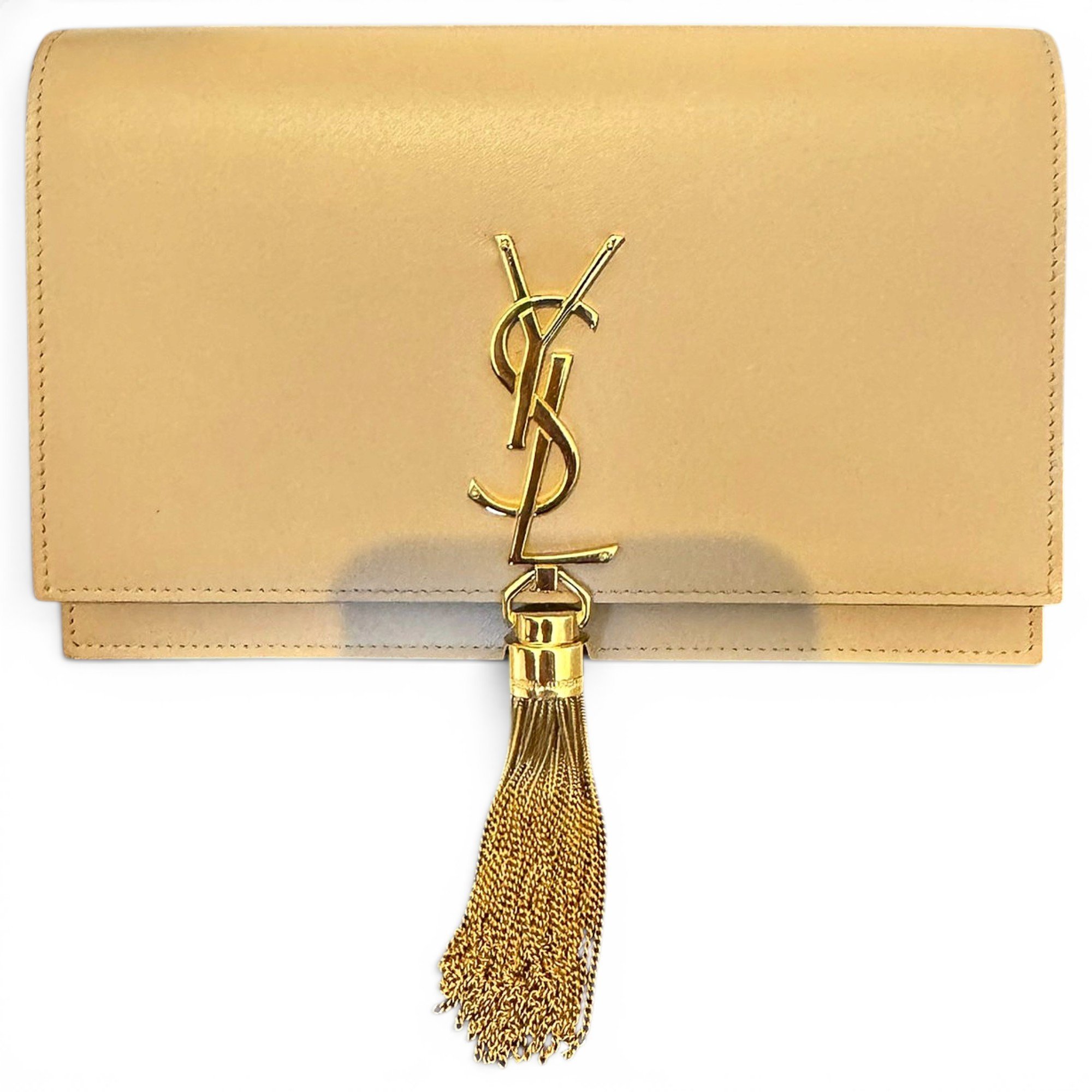 Kate monogramme leather clutch bag