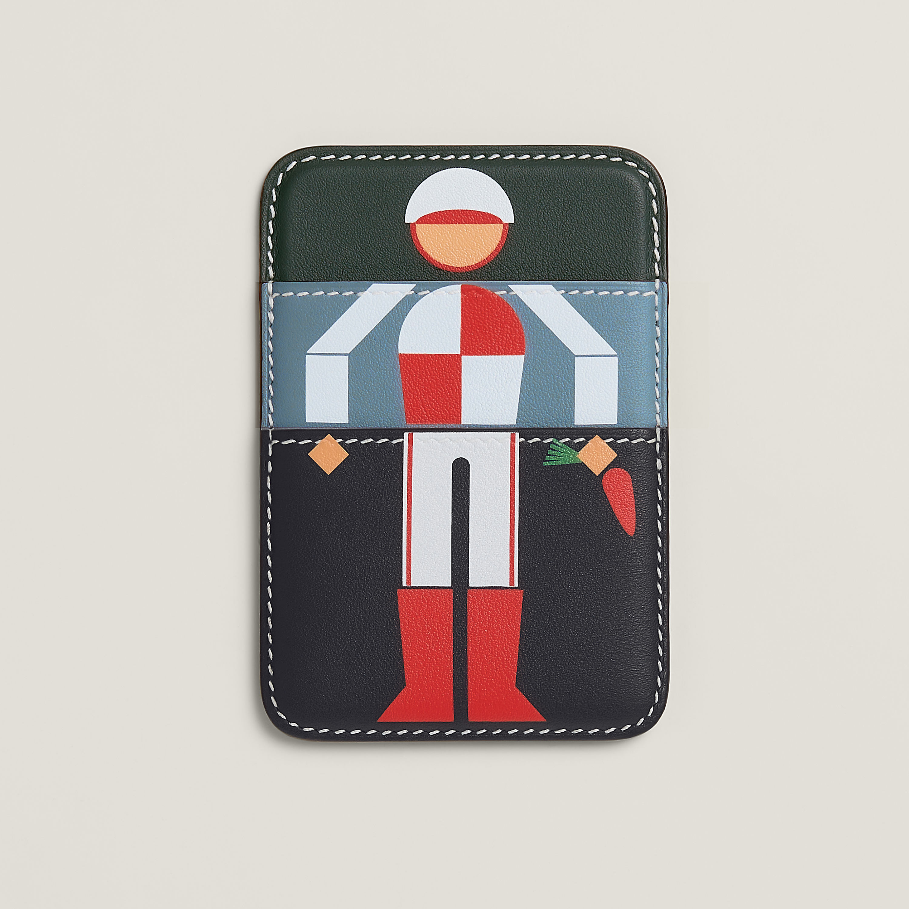 "Jockey" MagSafe card holder