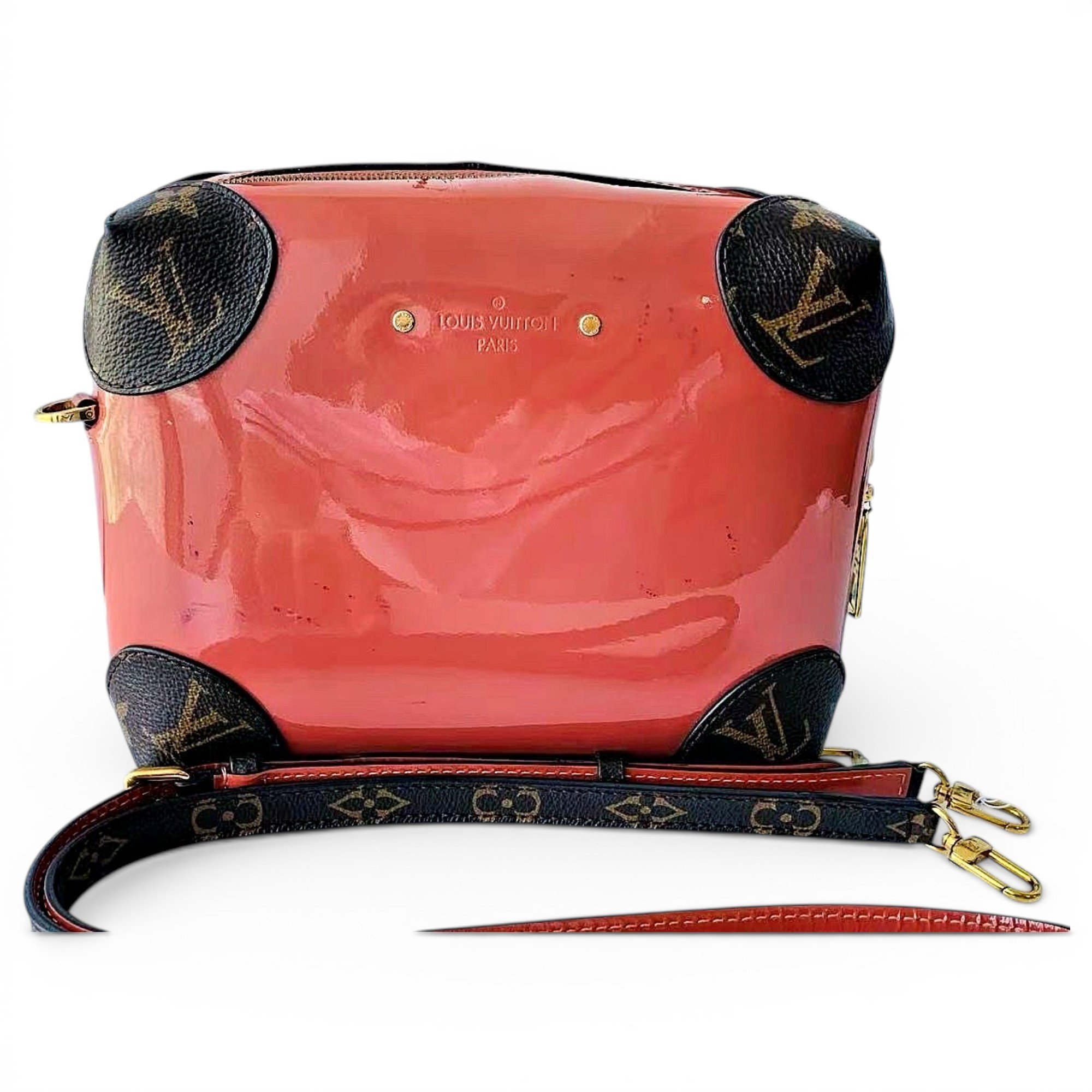 Venice patent leather crossbody bag