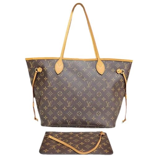 Neverfull leather tote