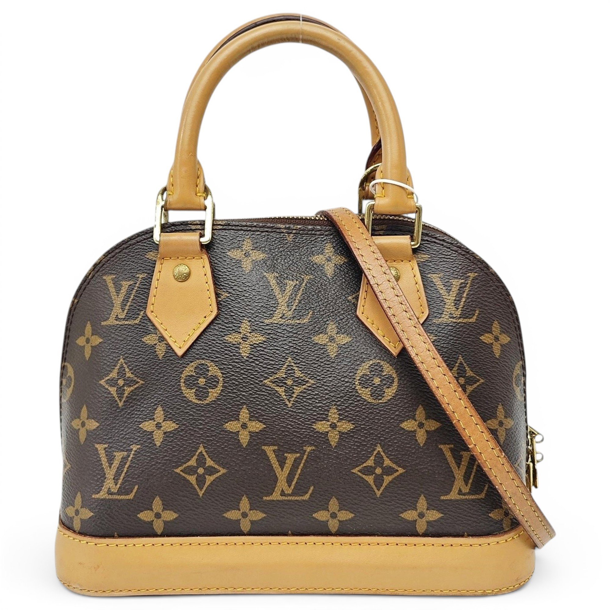 Alma leather handbag