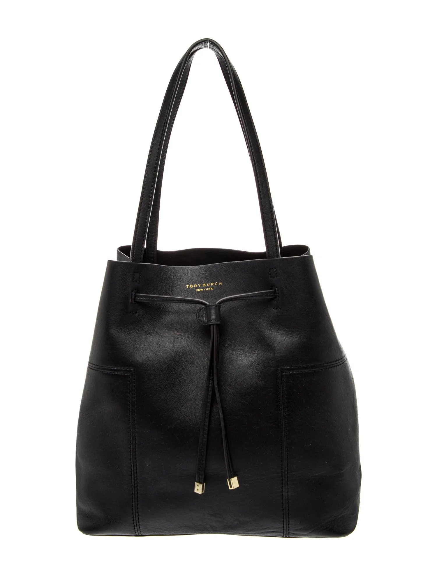 Tory Burch Leather Bucket Bag