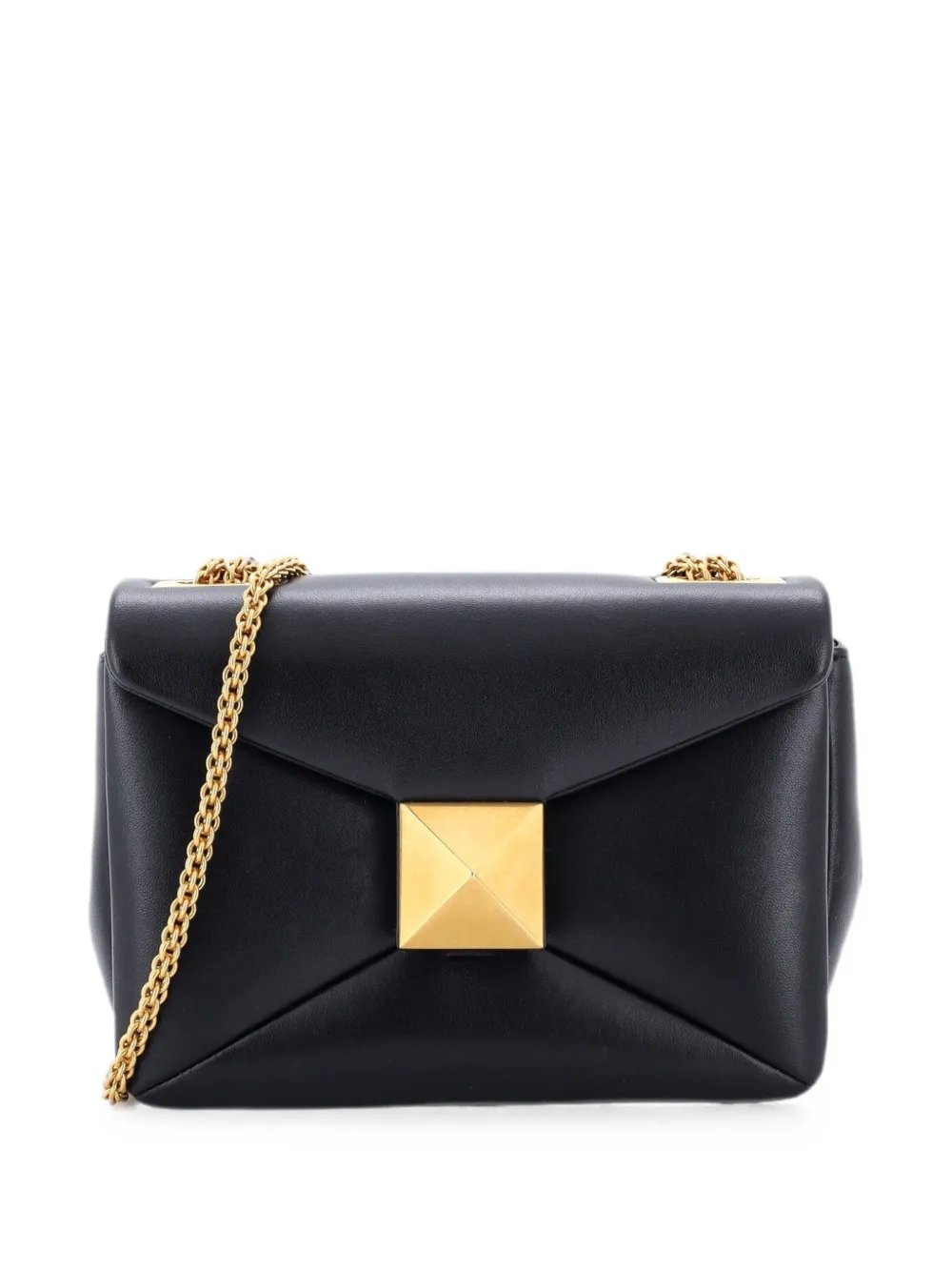 One Stud Chain Flap Bag Leather Small shoulder bag