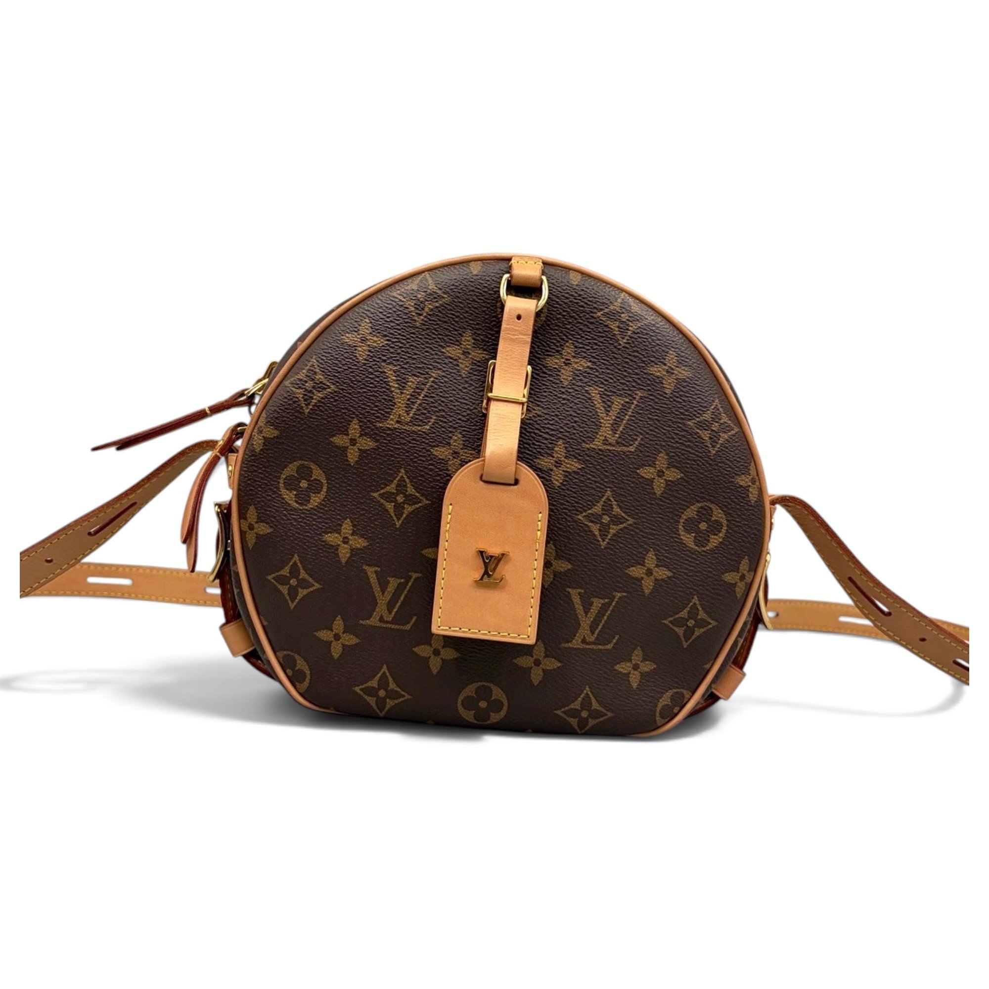 Boîte chapeau souple leather handbag