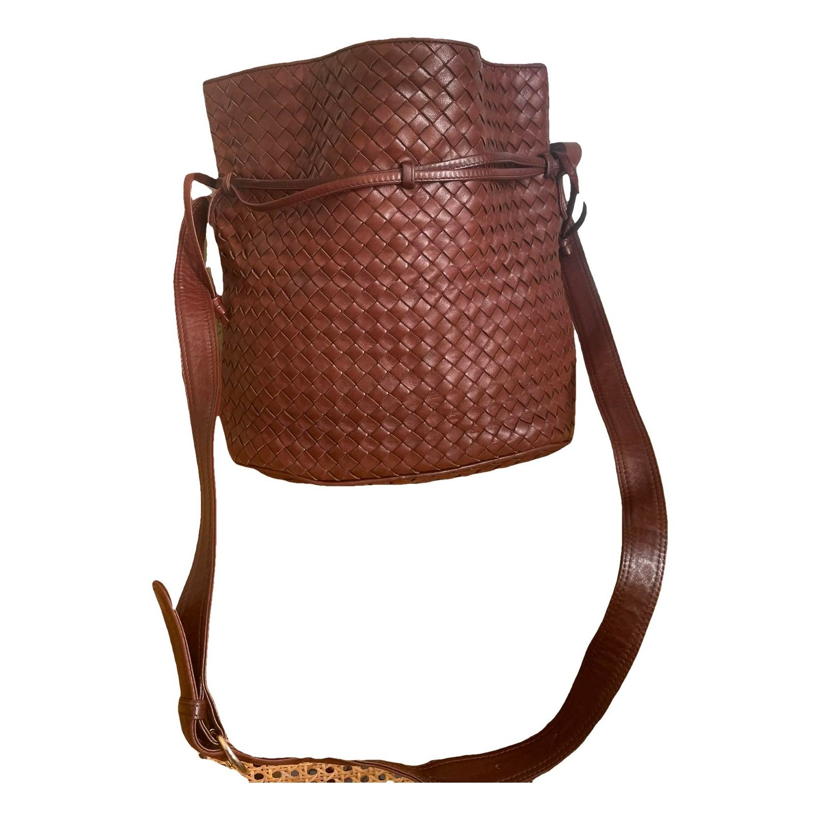 Leather handbag