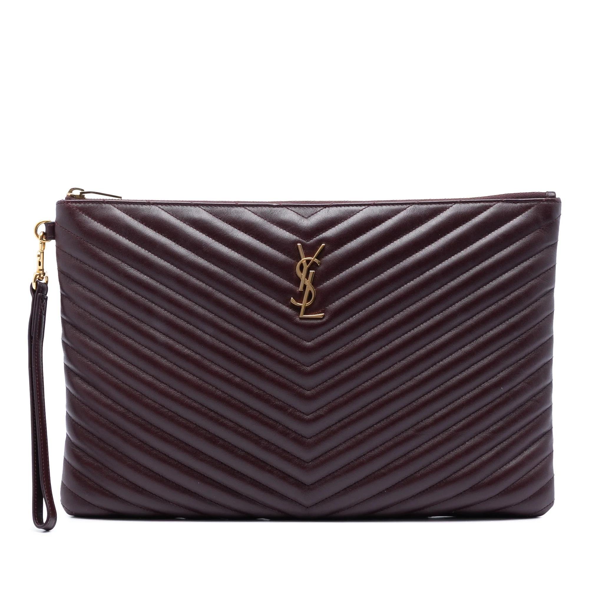 Cassandre pony-style calfskin clutch bag