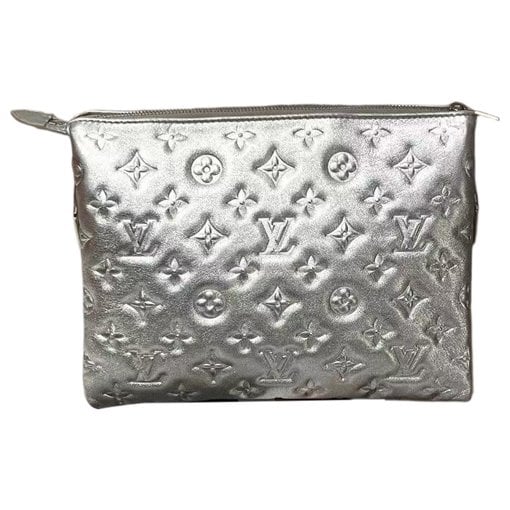 Coussin leather handbag