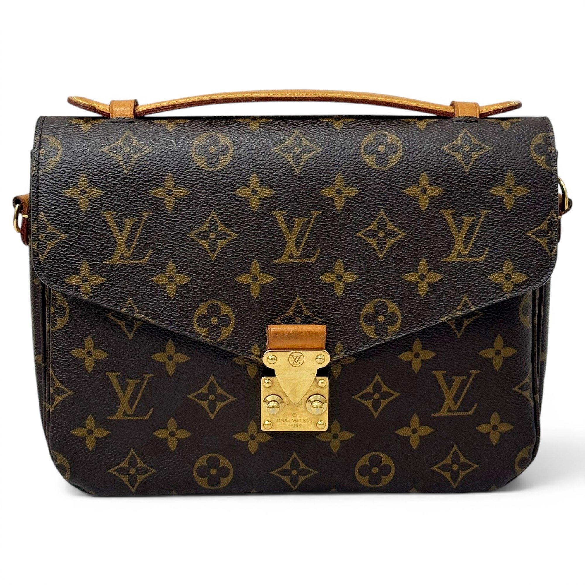 Metis leather handbag