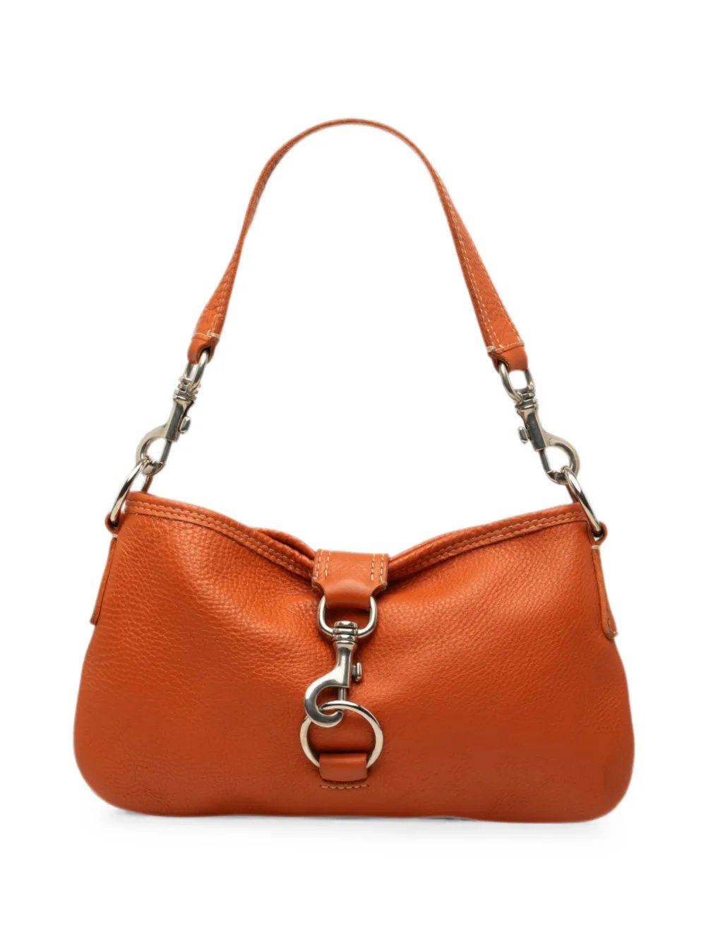 Miu Miu 1993-2000 Grained Leather shoulder bag