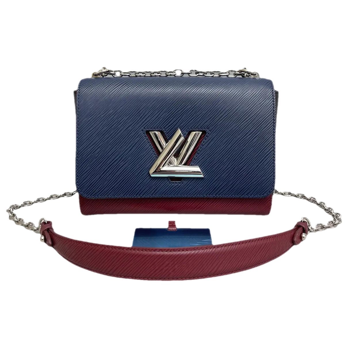 Twist leather crossbody bag