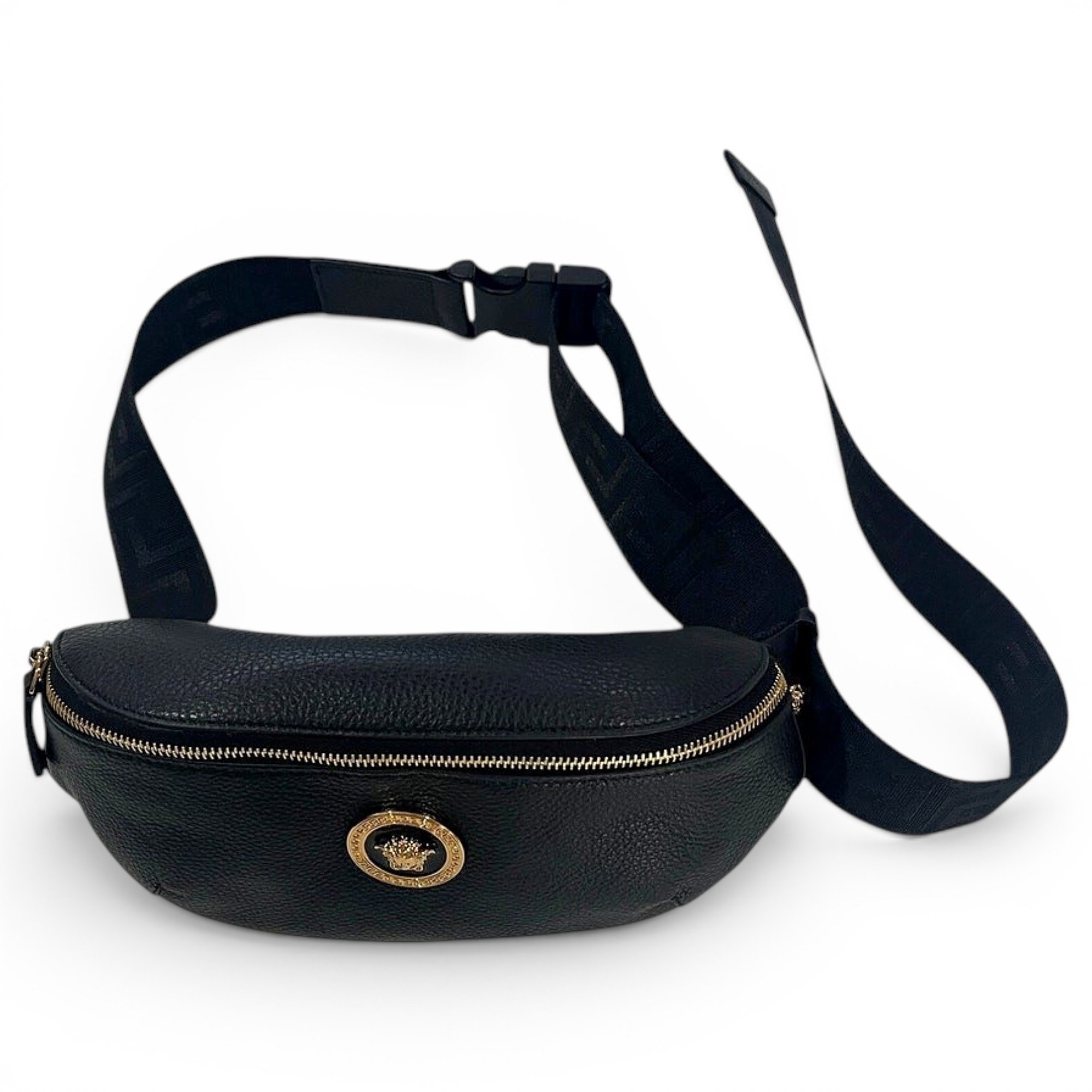 La Medusa leather handbag