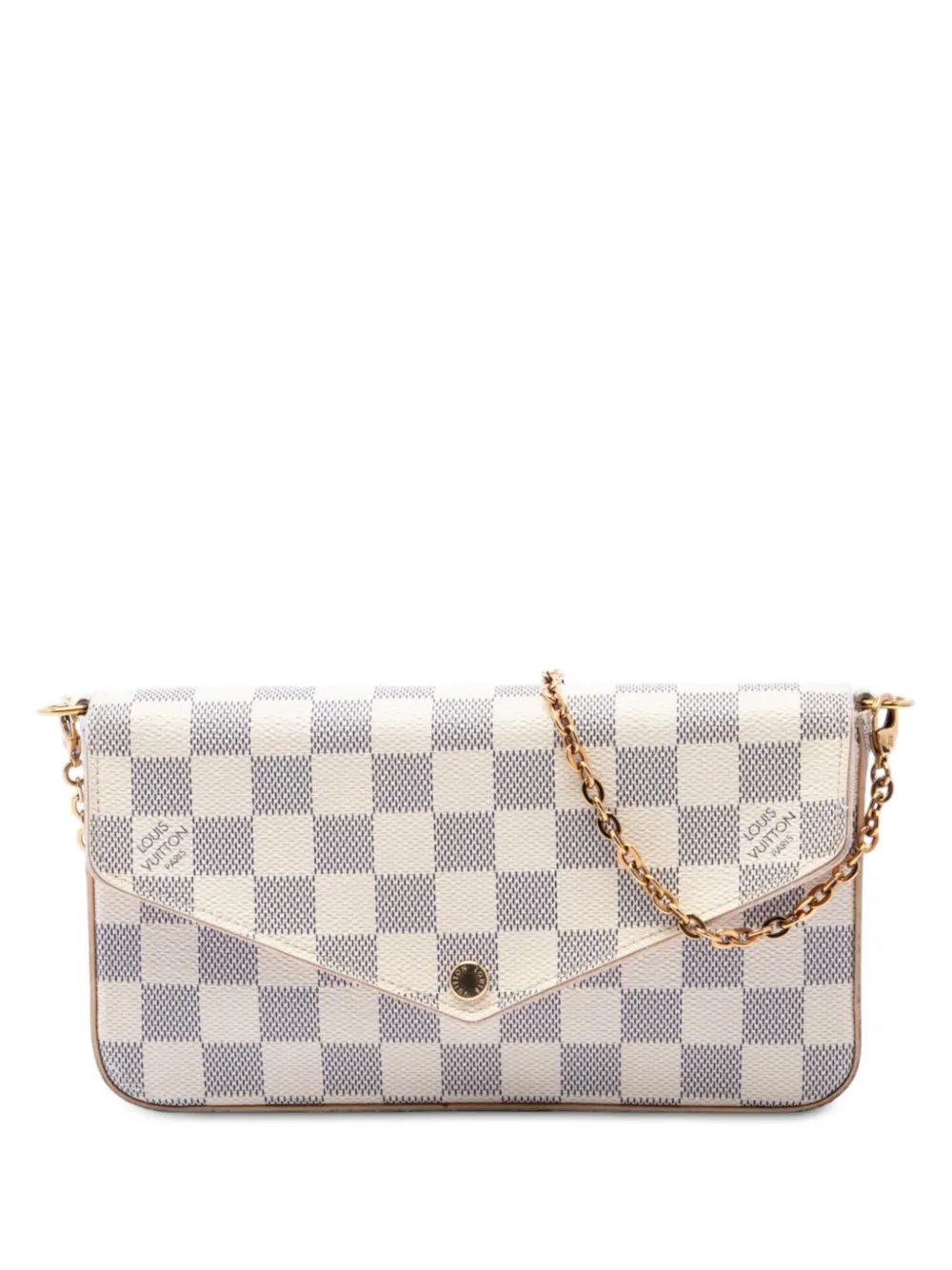 2018 Damier Azur Pochette Felicie crossbody bag