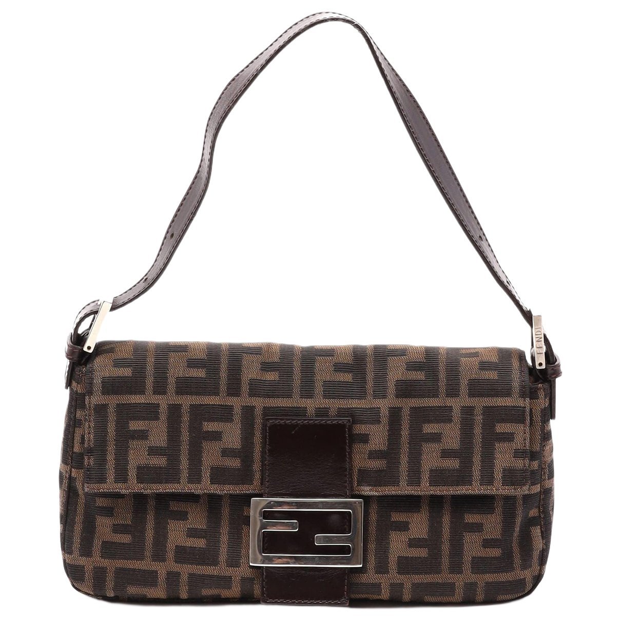 Baguette leather handbag