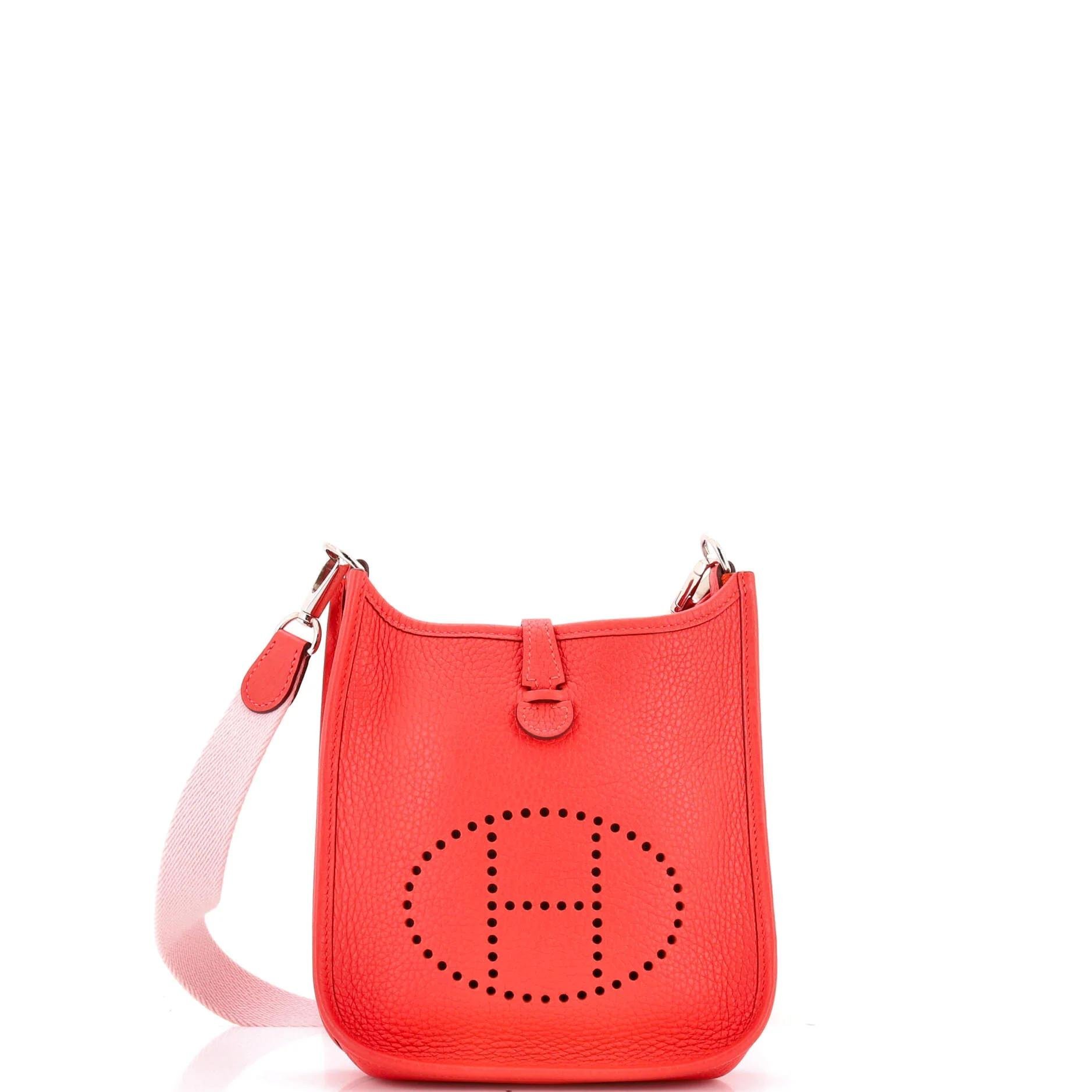 Mini Evelyne leather crossbody bag