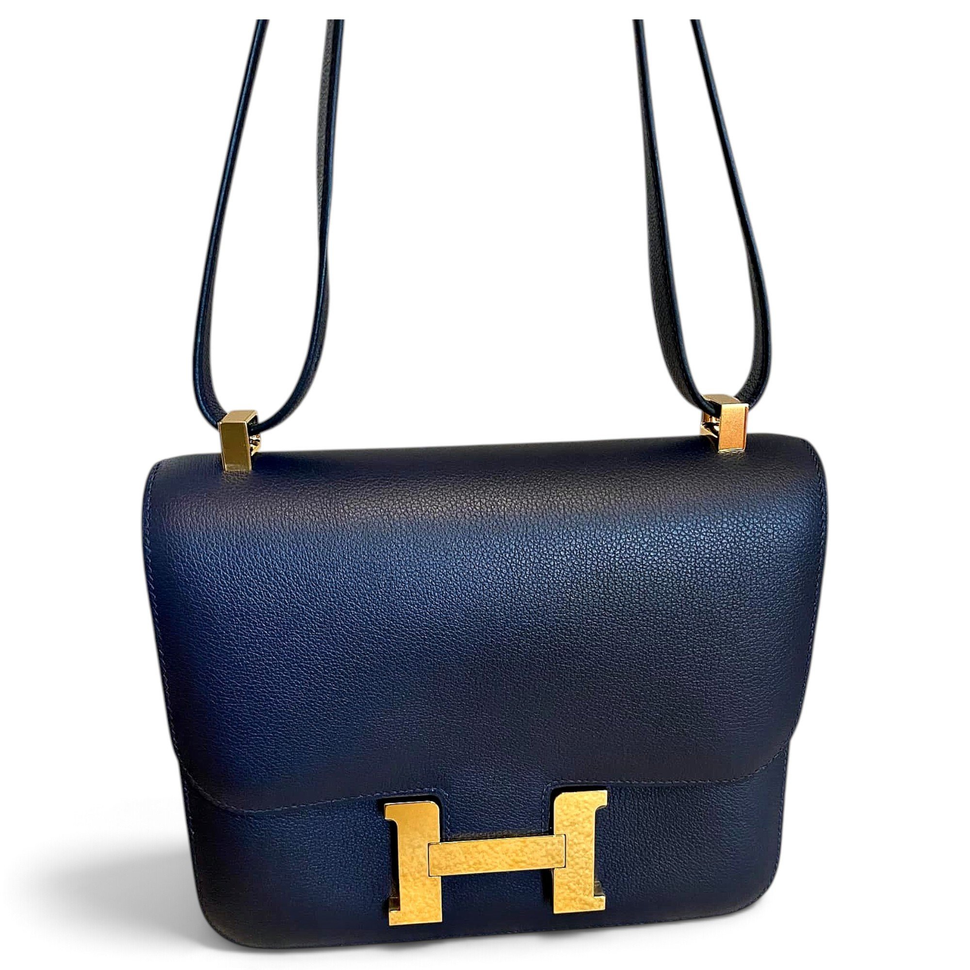 Constance leather crossbody bag