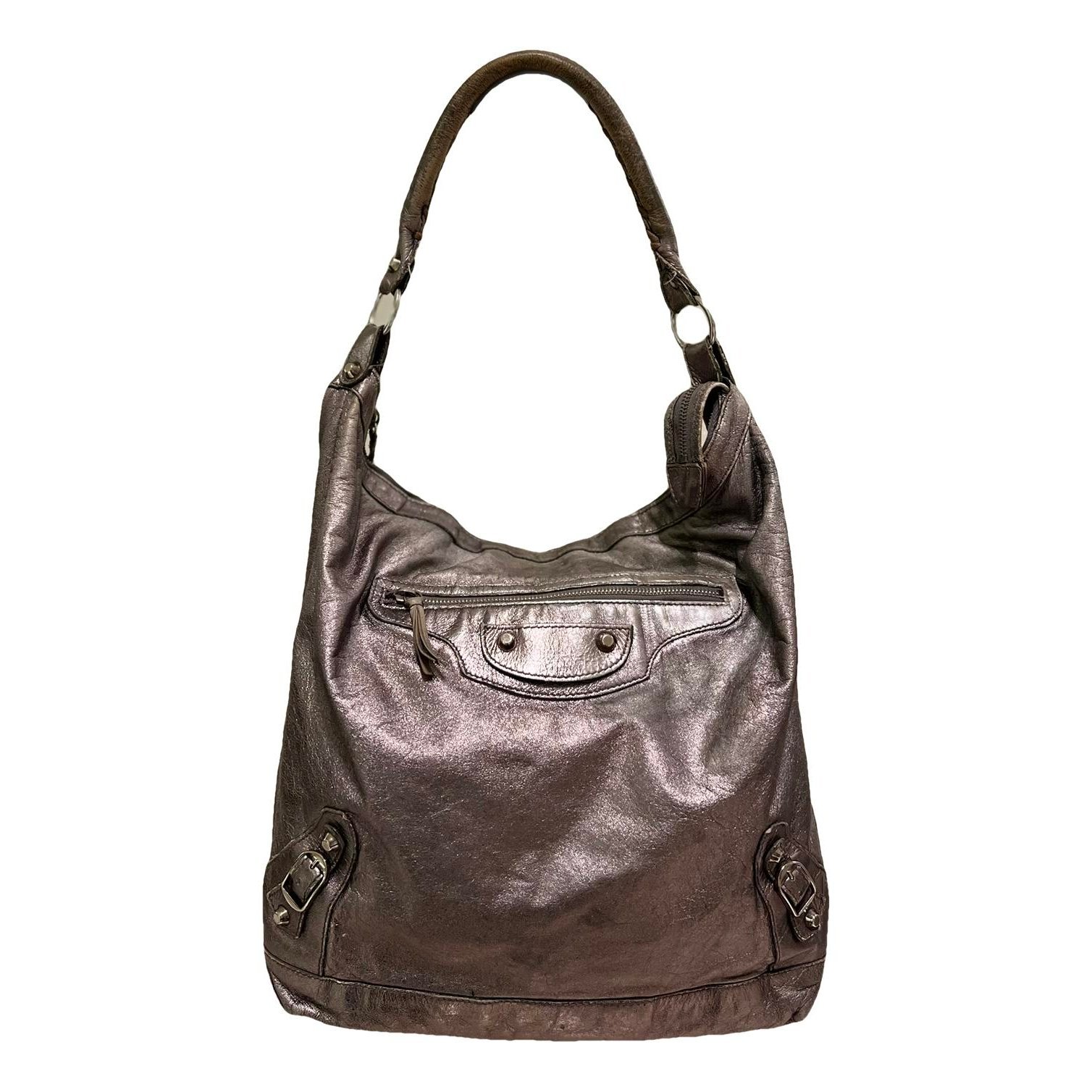 Balenciaga Day leather handbag
