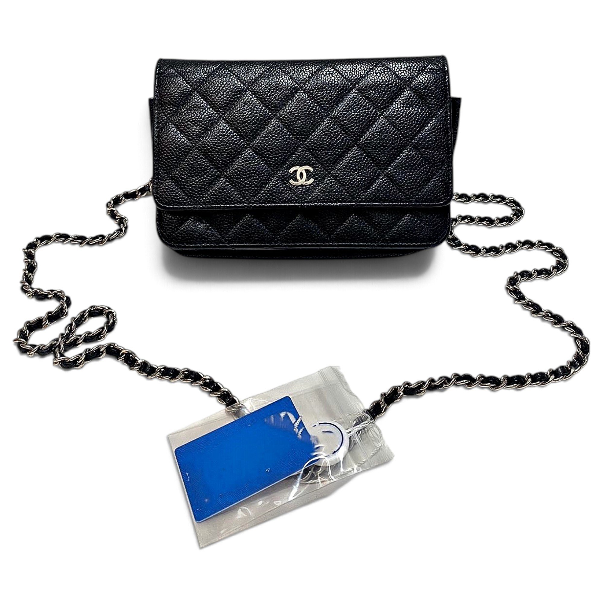 Wallet On Chain Timeless/Classique leather crossbody bag