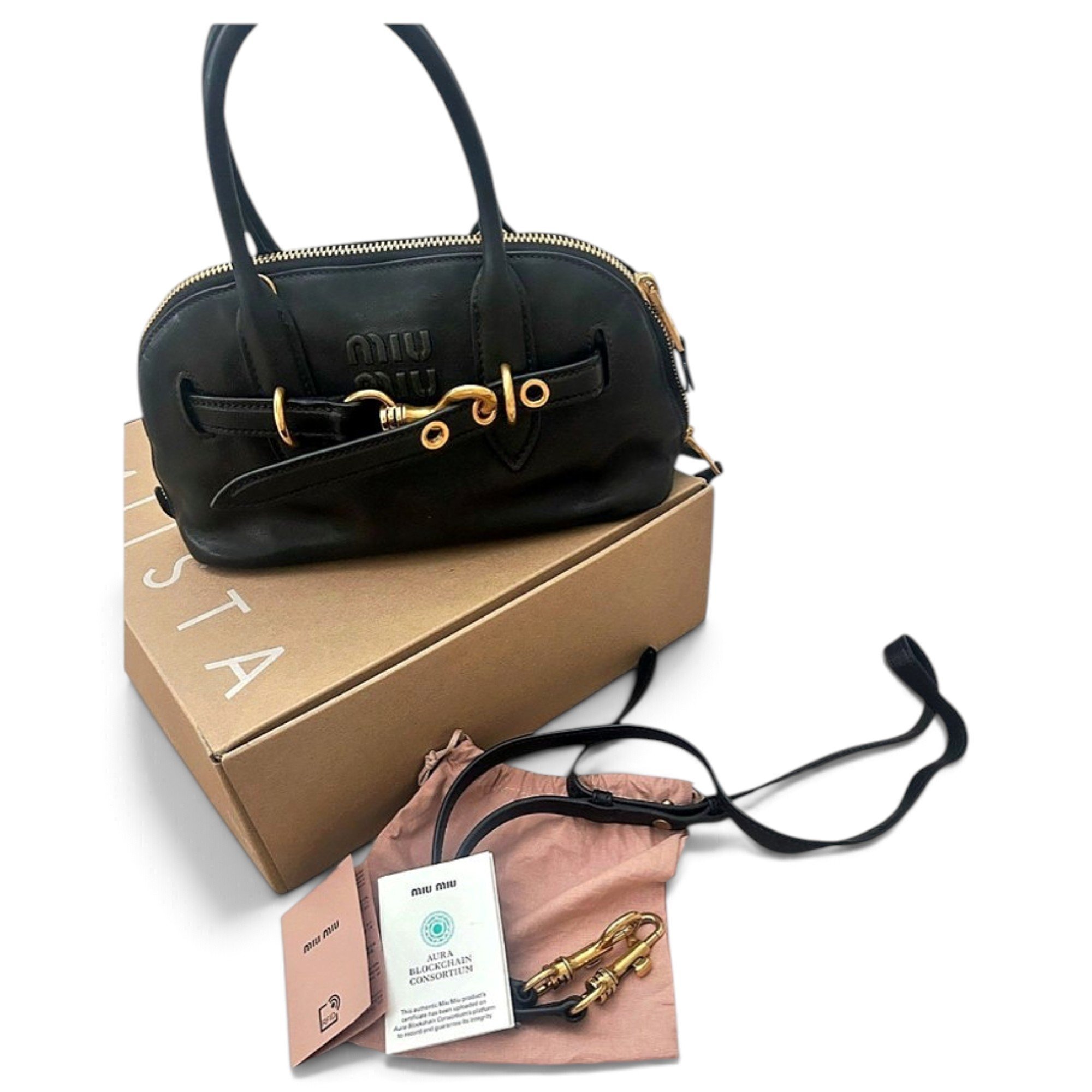 Aventure leather handbag