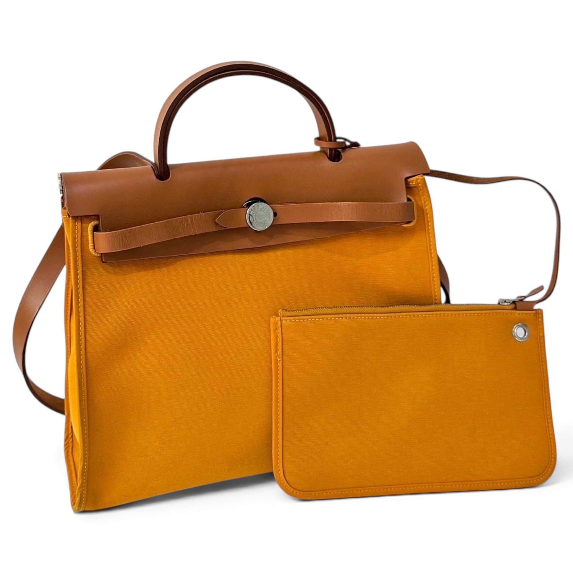 Herbag leather handbag