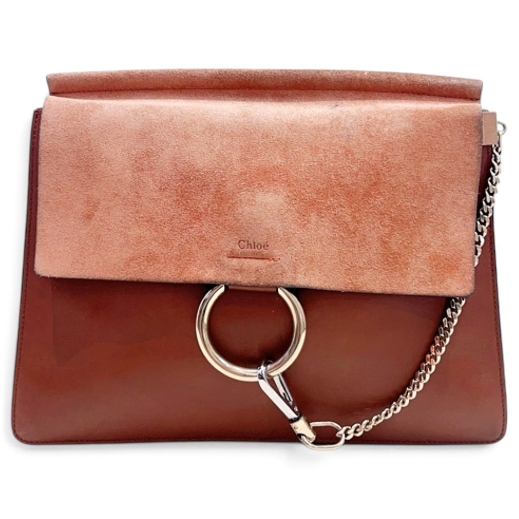 Faye leather handbag
