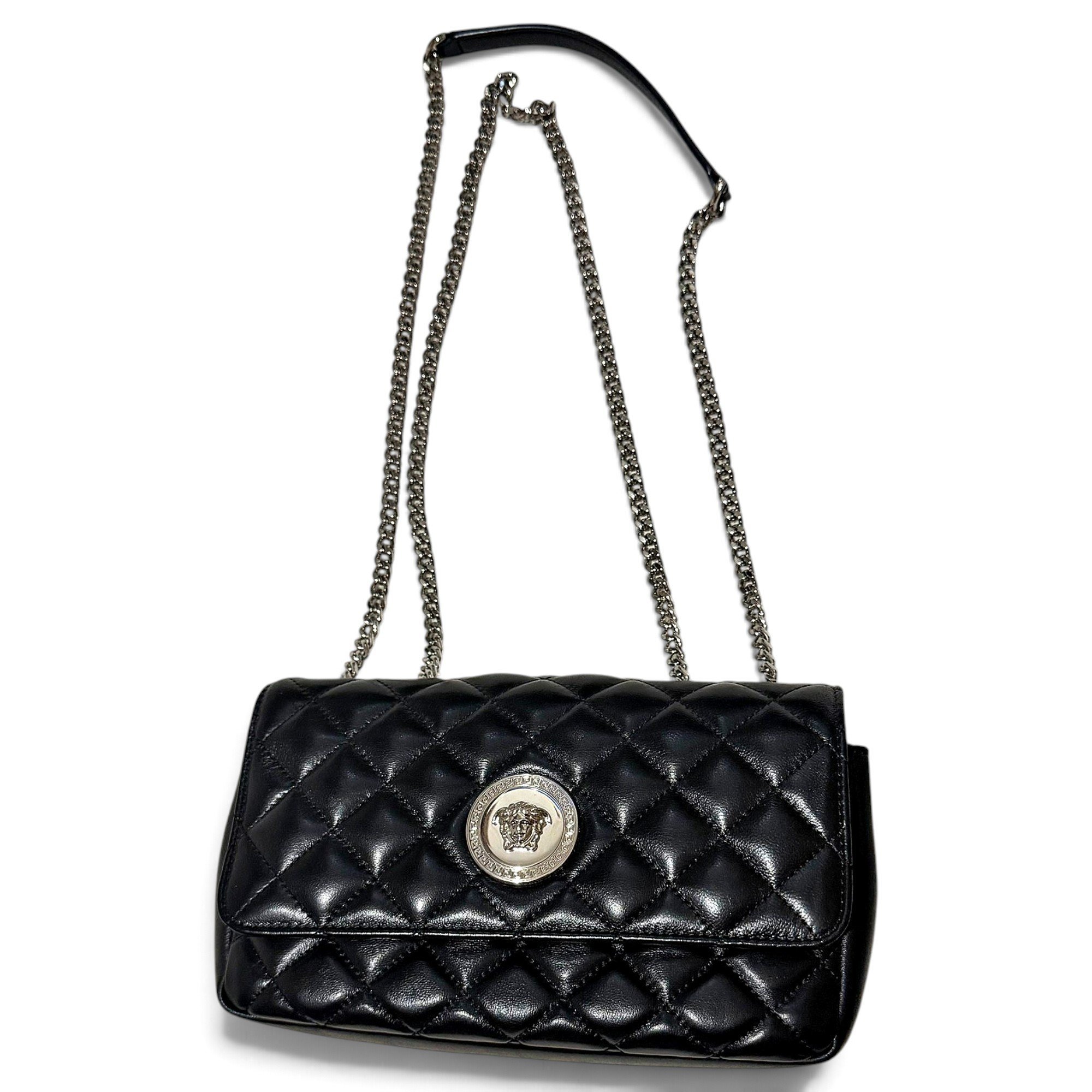 La Medusa leather handbag