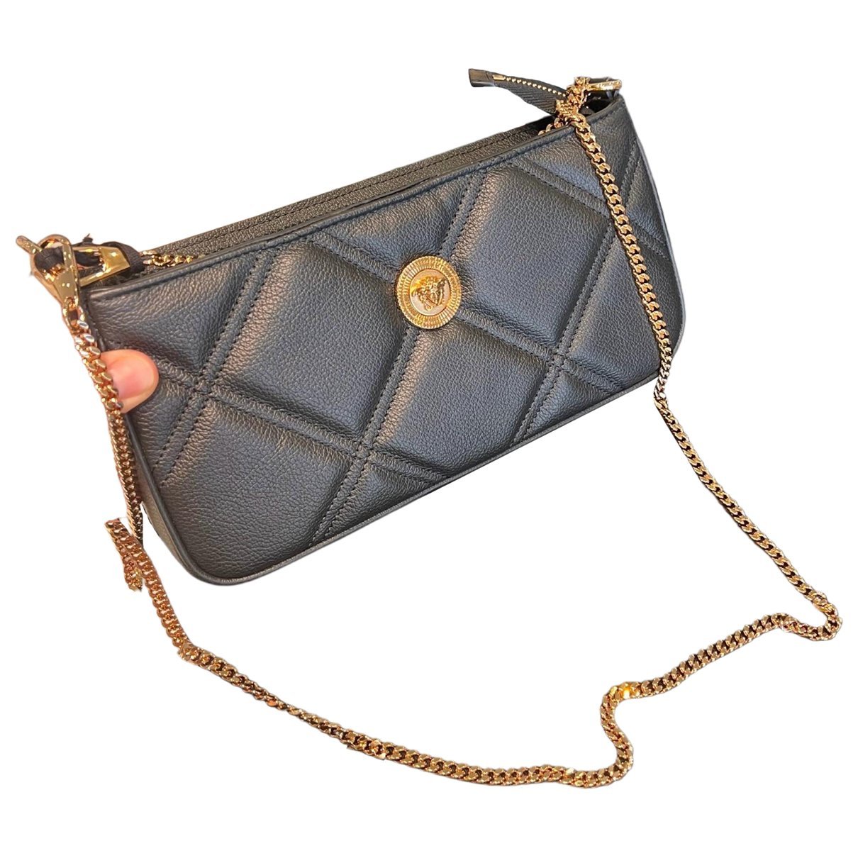 La Medusa leather mini bag