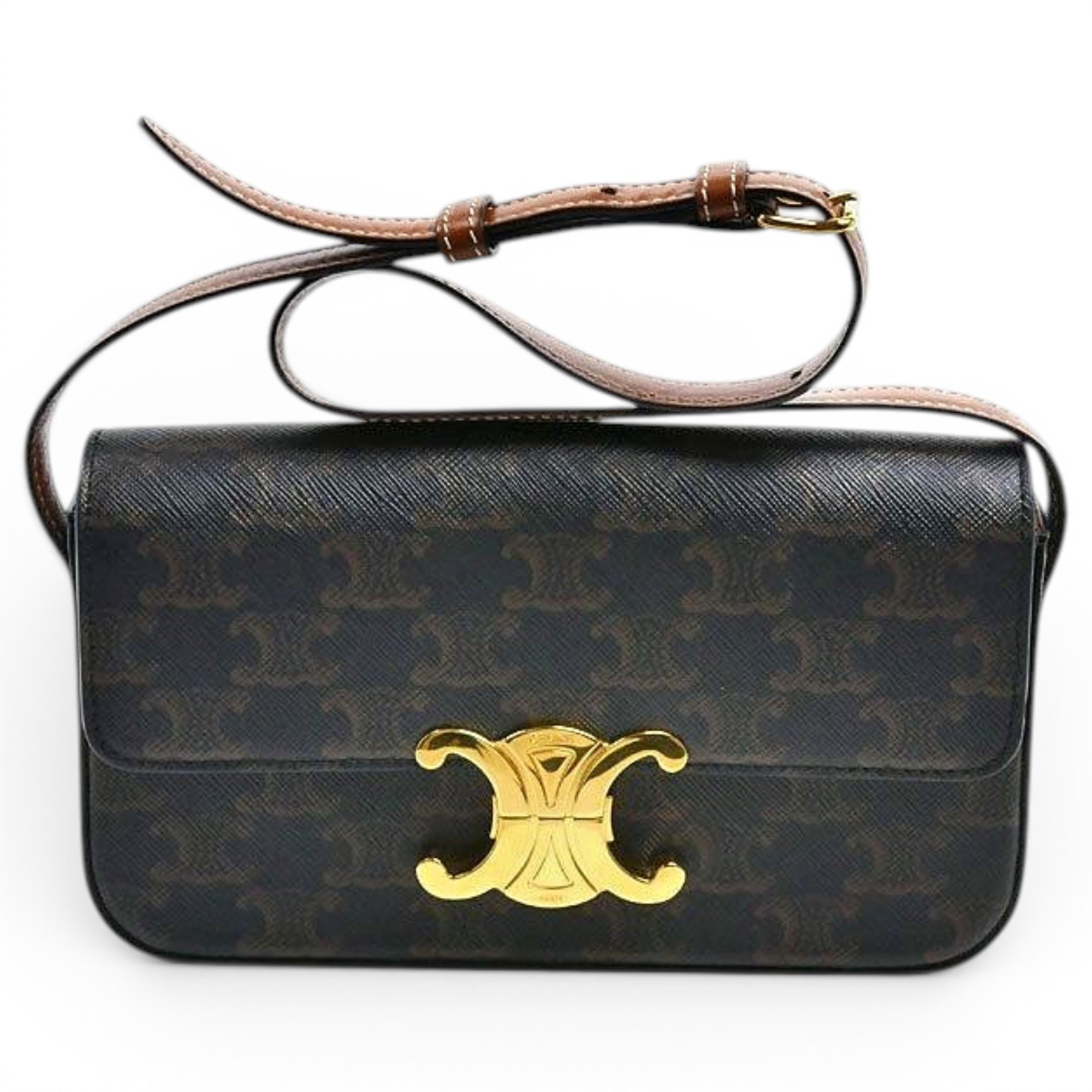 Triomphe cloth handbag