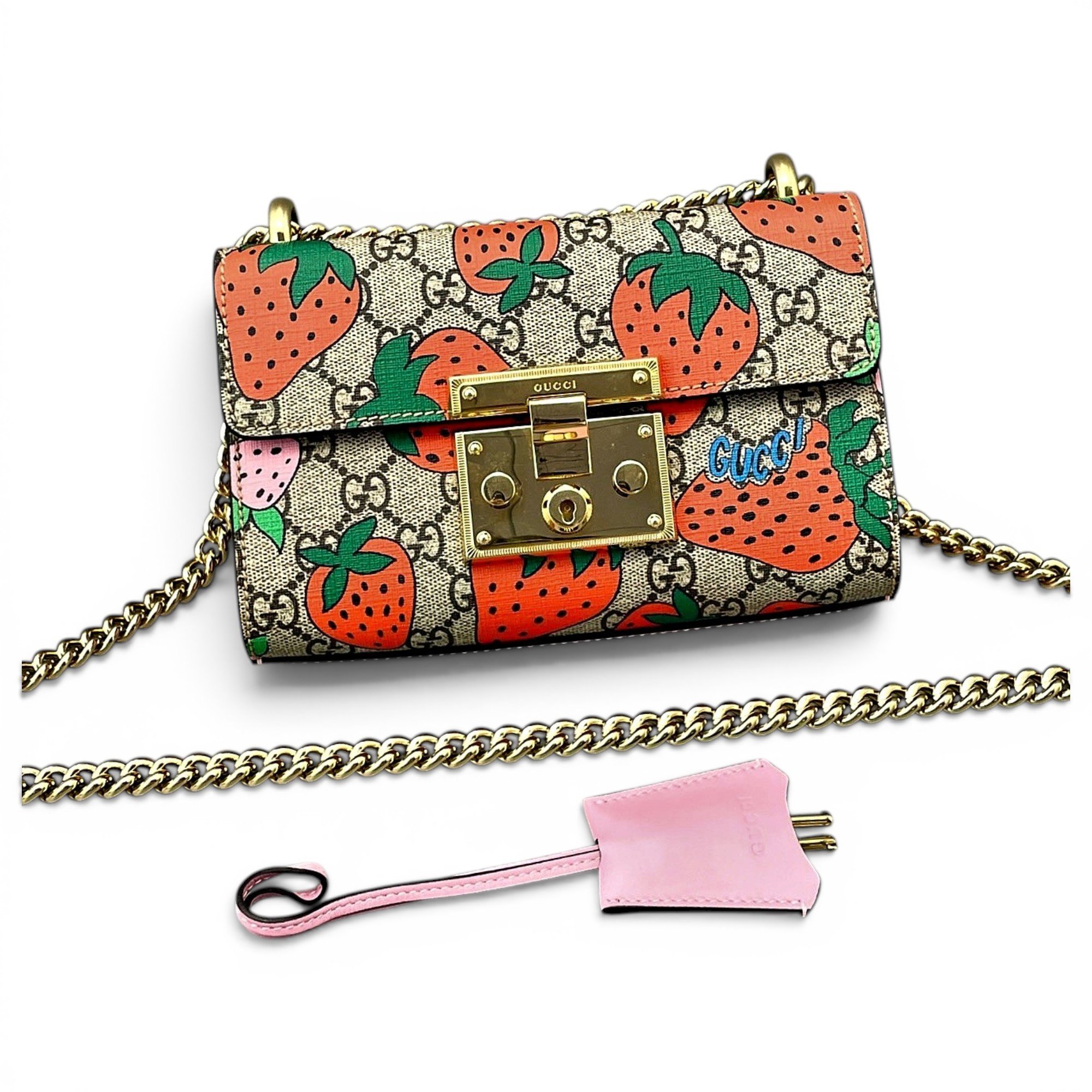 Padlock cloth handbag