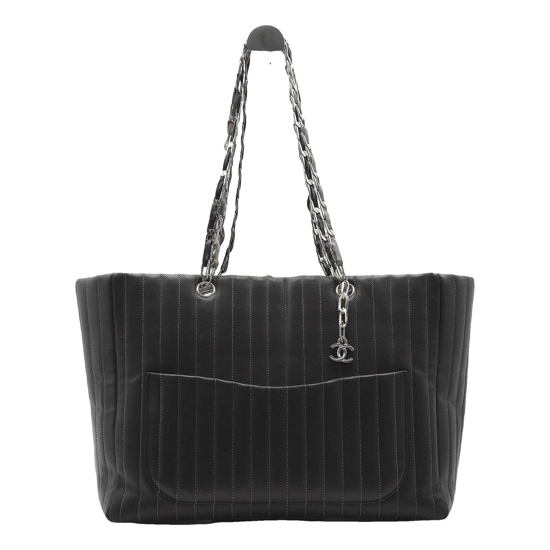 Mademoiselle leather handbag