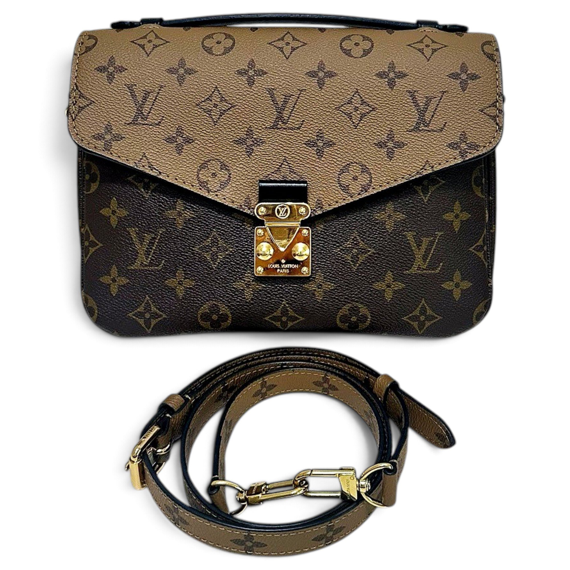 Metis leather handbag