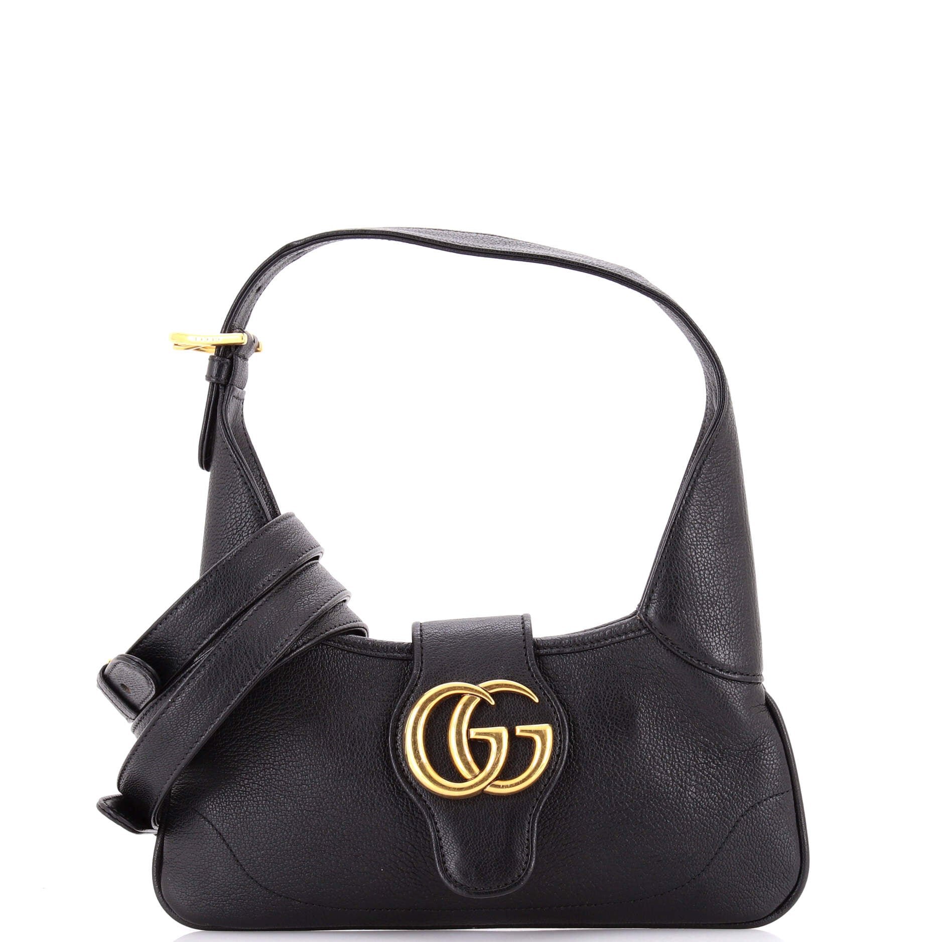 Gucci Monochrome Aphrodite Shoulder Bag Leather Small